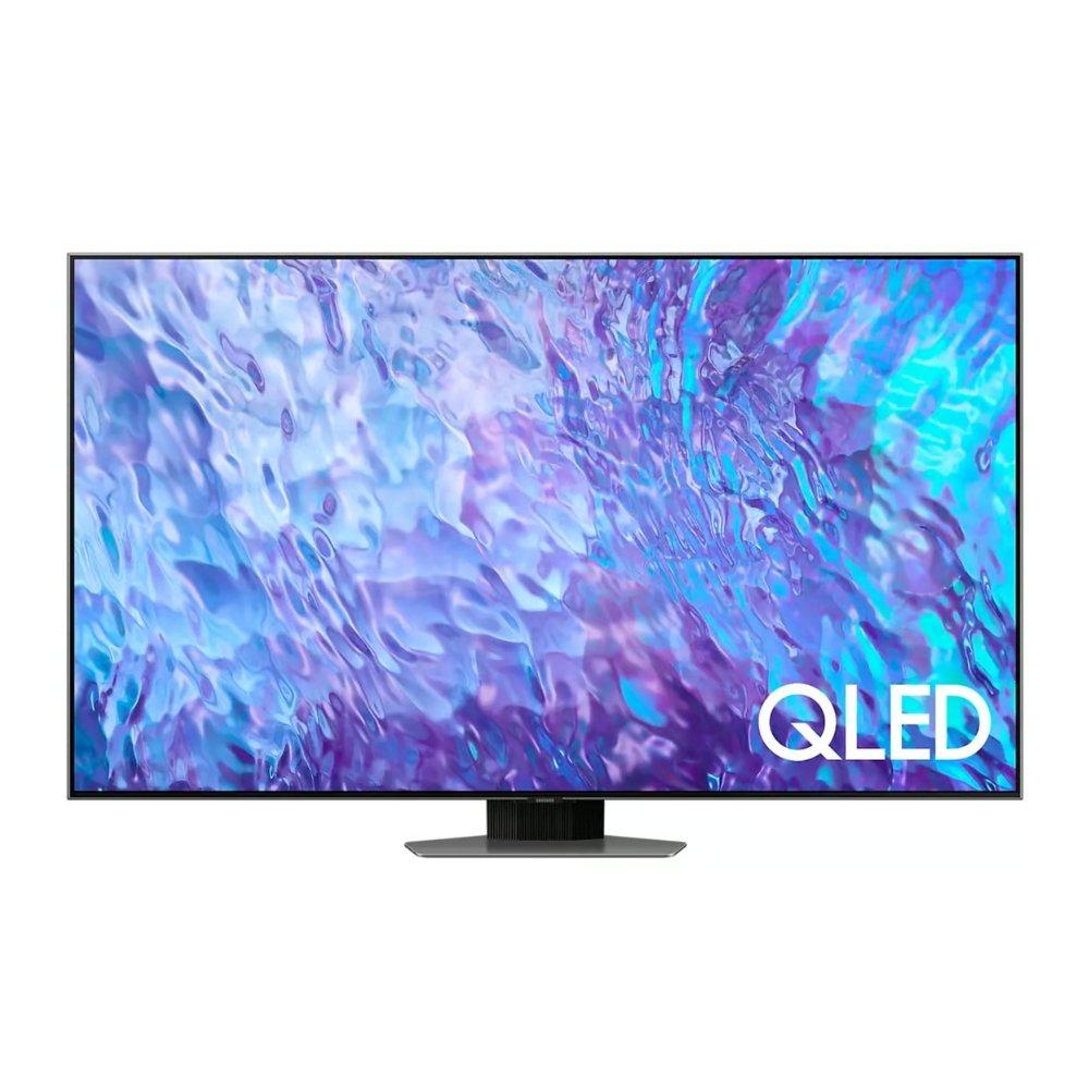 Buy Samsung 75 -inch 4k uhd qled smart tv qa75q80cauxzn gray in Kuwait