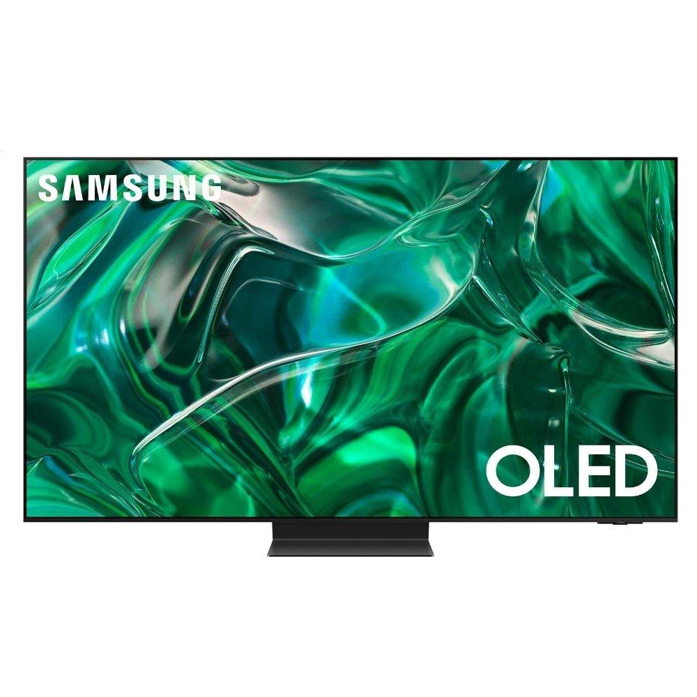 Buy Samsung 55 -inch 4k oled smart tv qa55s95cauxzn  black in Kuwait