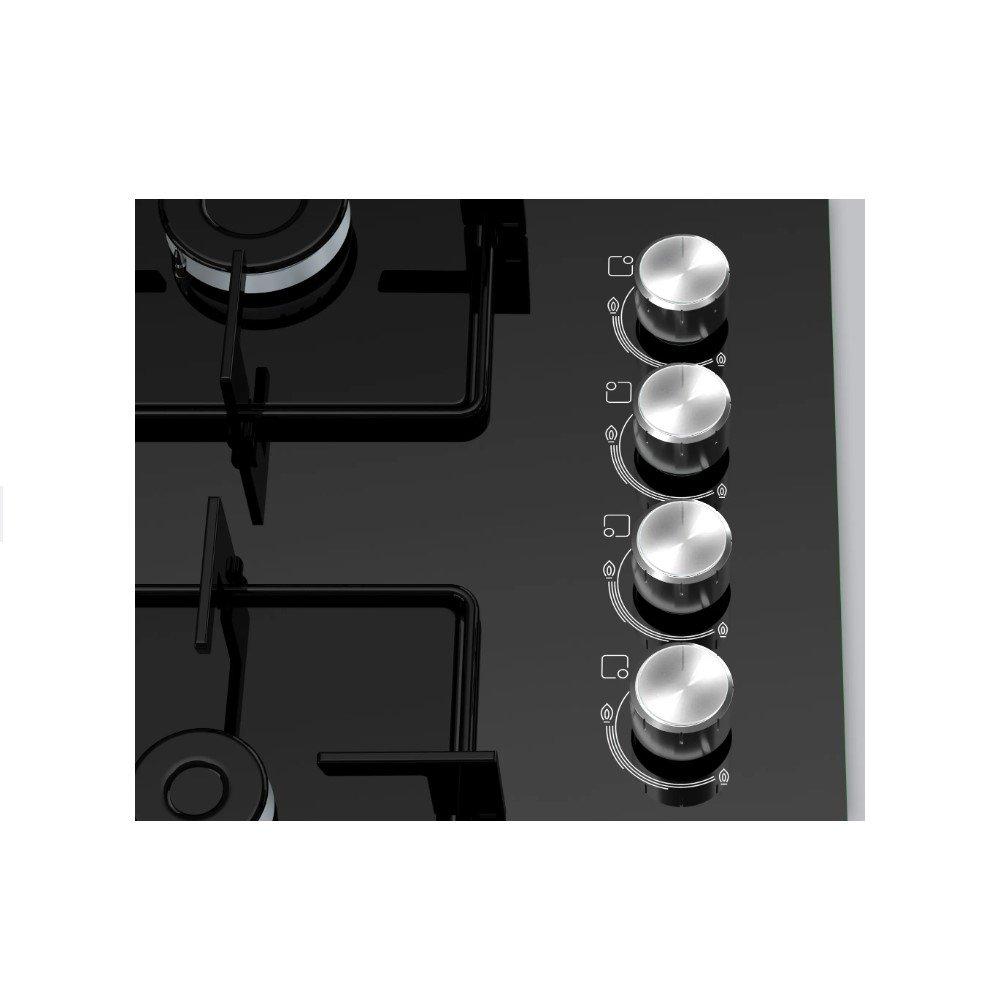 BOSCH Series 2 Built-In Gas Hob 60cm, POP6C6O12M - Black