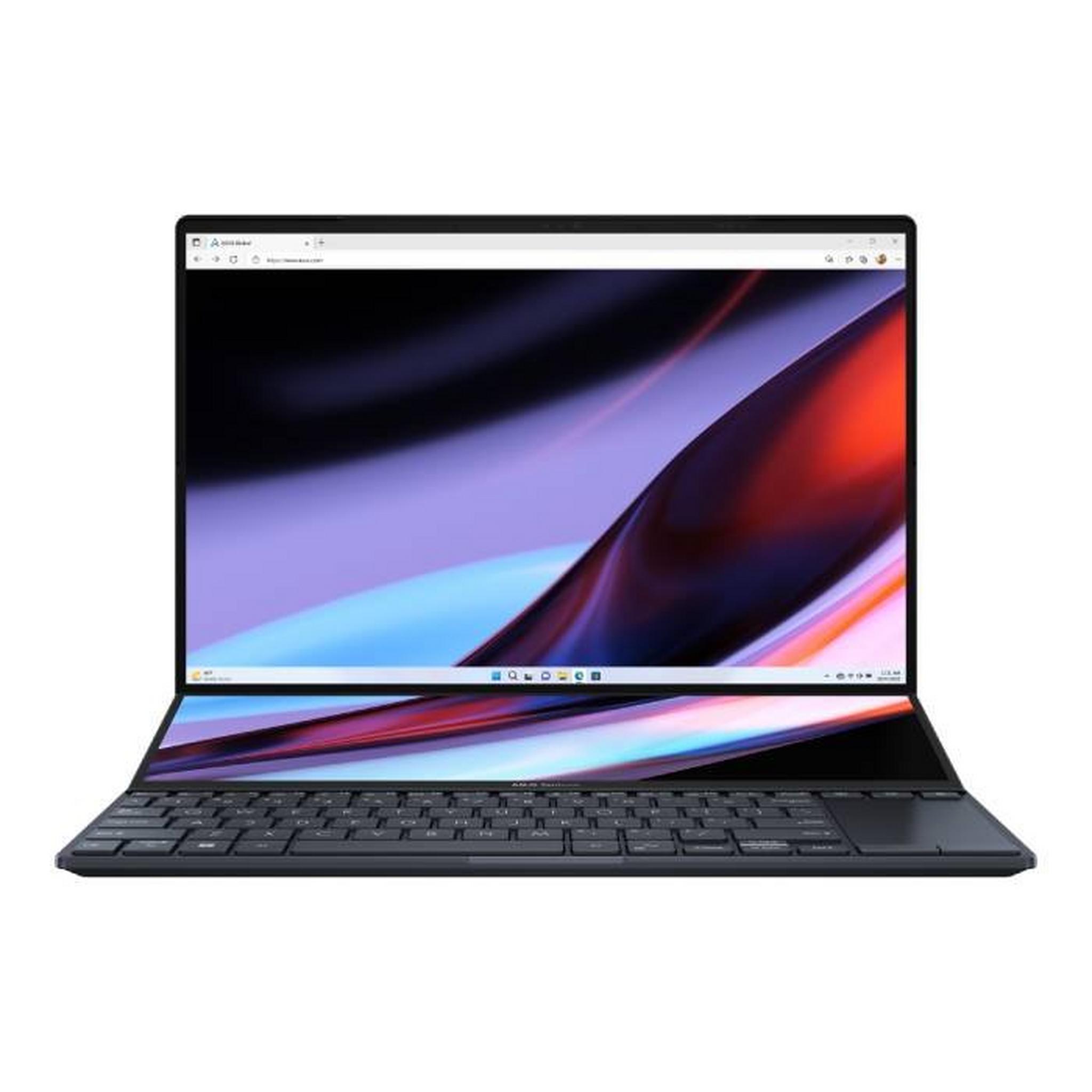 Asus Zenbook Pro 14 Duo Laptop, Intel Core i9-13900H, 32GB RAM, 1TB SSD, 14.5inch, 8GB NVIDIA GeForce RTX 4060 Graphics, Windows 11 Home, UX8402VV-OLEDI9TB – Black