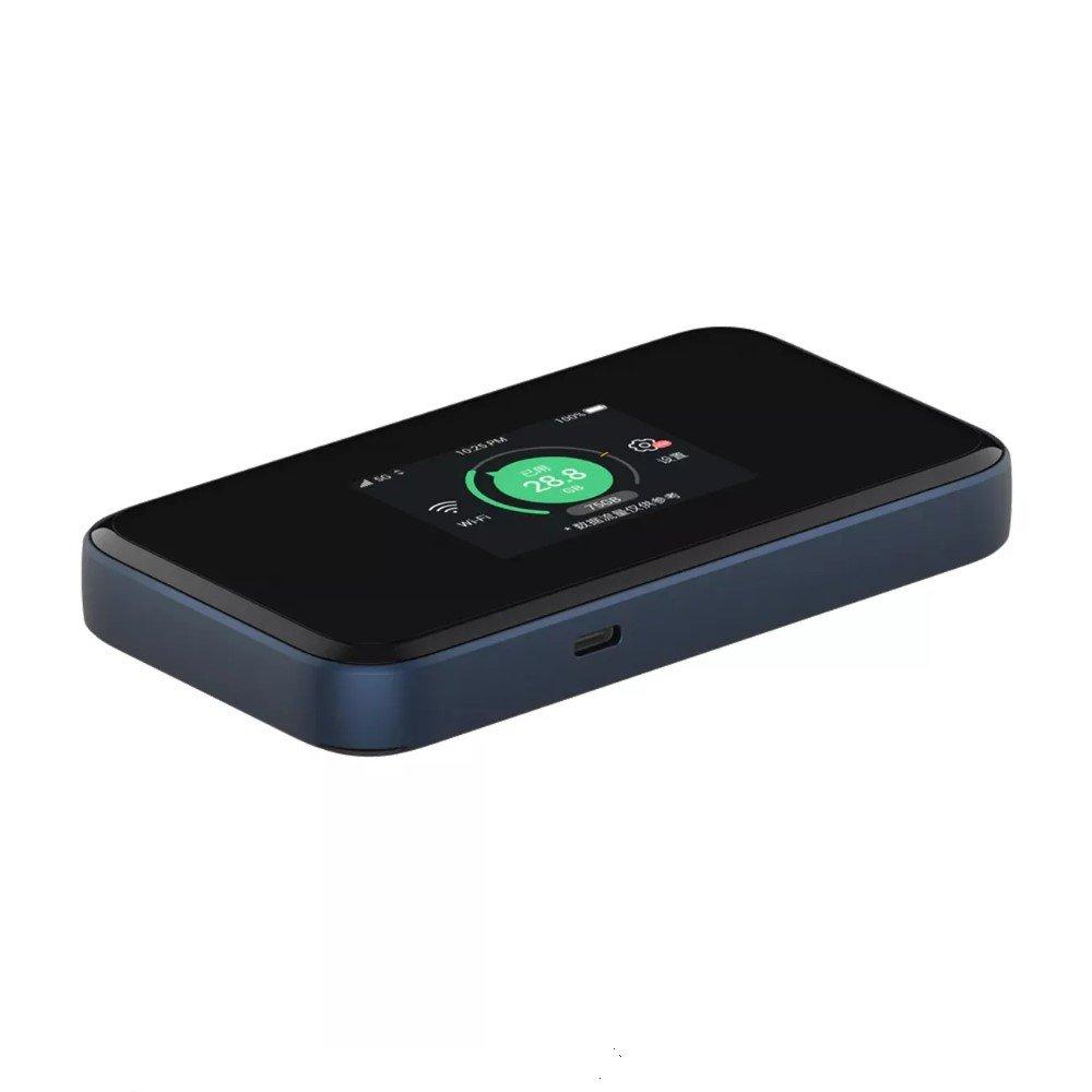 ZTE Mini Portable Router, 5G, Dual Band, MU5001-Black
