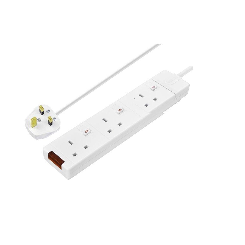 MASTERPLUG 3 WAY Power EXTENSION, SWG3504 Xcite Kuwait