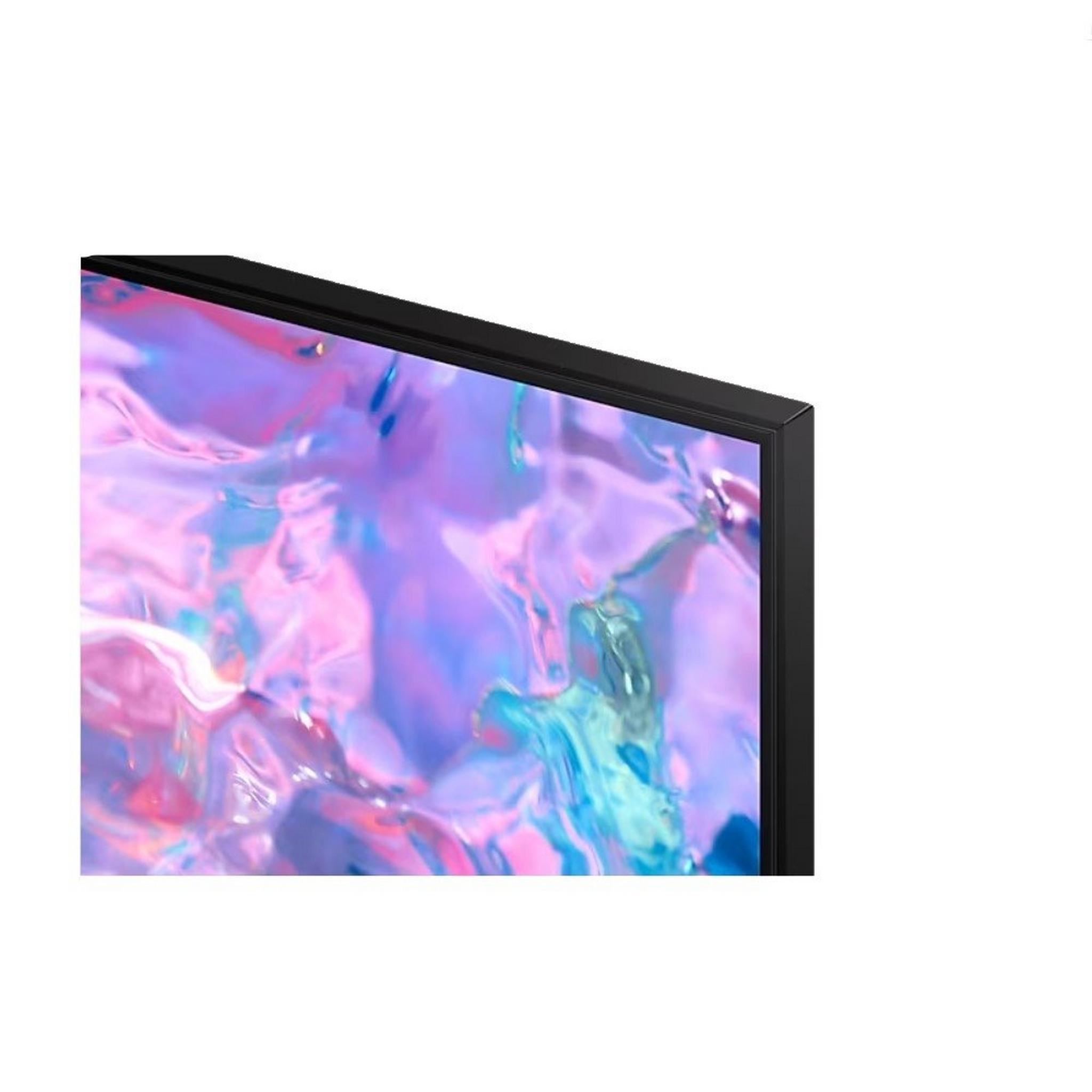 SAMSUNG 50-inch 4K UHD LED Smart TV, UA50CU7000UXZN – Black