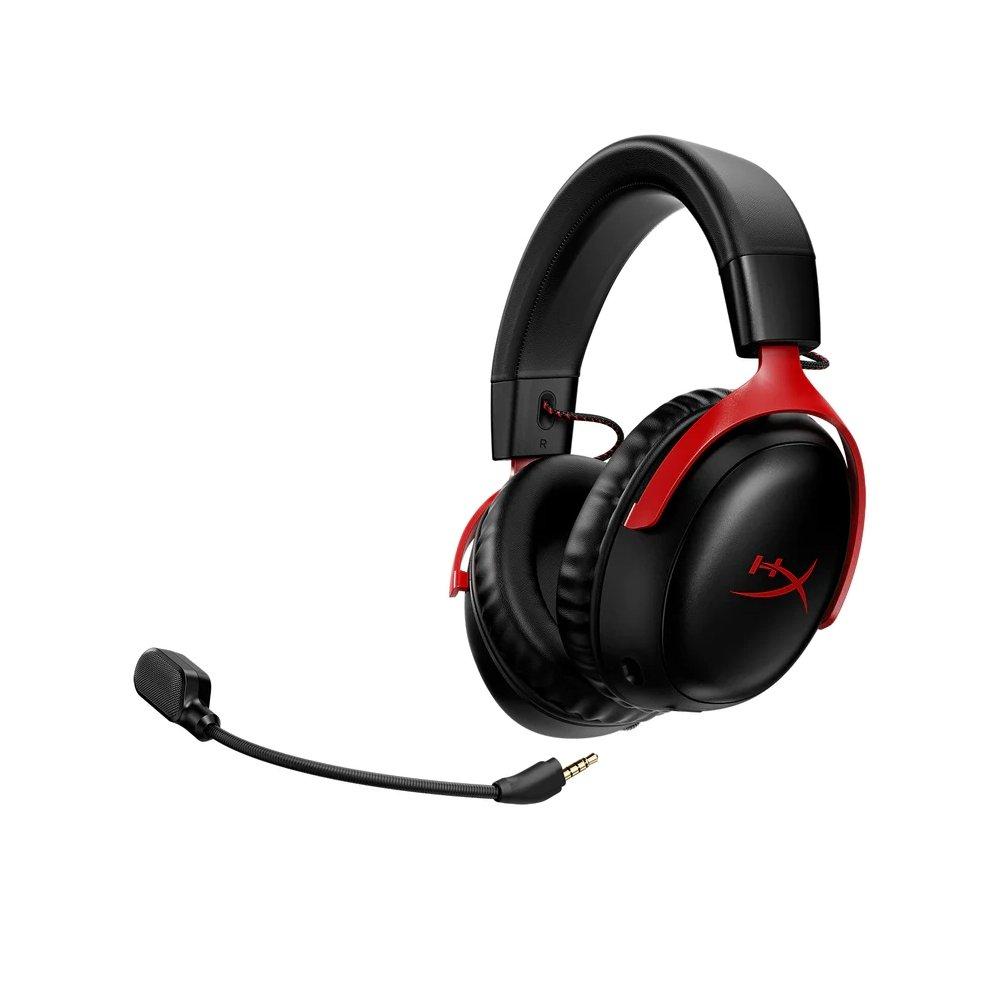 HyperX Cloud III Wireless Gaming Headset for PC, PS5 and XBX,77Z46AA - Black/Red
