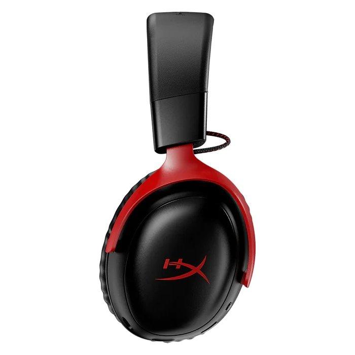 HyperX Cloud III Wireless Gaming Headset for PC, PS5 and XBX,77Z46AA - Black/Red