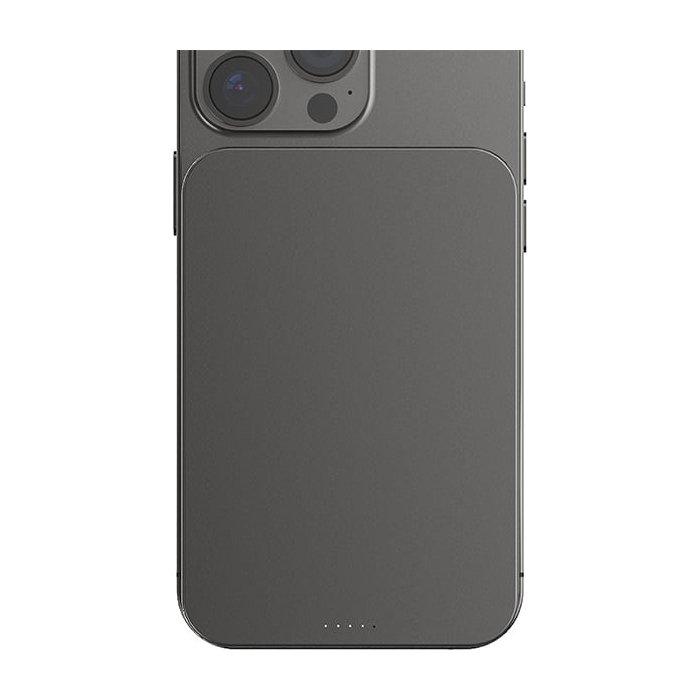 Blupebble Core Pod Magnetic Power Bank, 10000mAh, 15 Watts, BP-CPMAX10000-SG - Grey