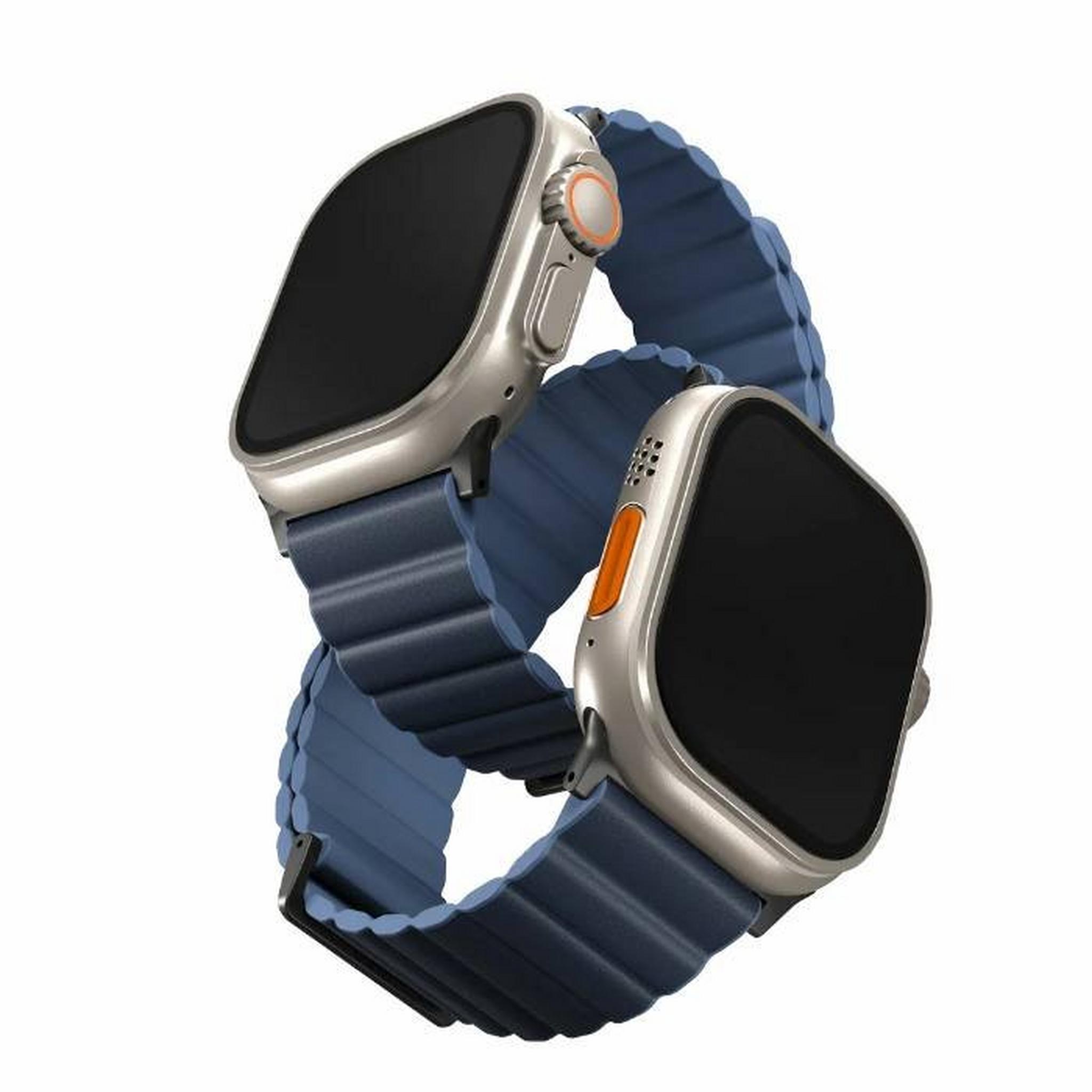 Uniq Reversable Apple Watch Strap, 49/45/44/42 mm – Misty Blue