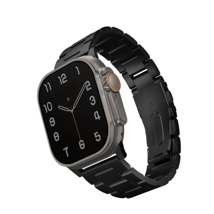 Buy Uniq steel apple watch strap, 49/45/44/42 mm – black in Kuwait