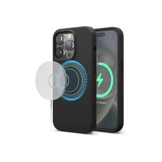 Buy Elago magnetic silicone case for 6. 1-inch iphone 15 pro, es15mssc61pro-bk – black in Kuwait
