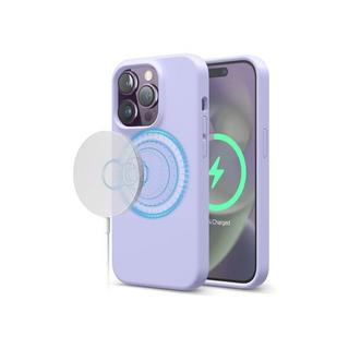 Buy Elago magnetic silicone case for 6. 1-inch iphone 15 pro, es15mssc61pro-pu – purple in Kuwait