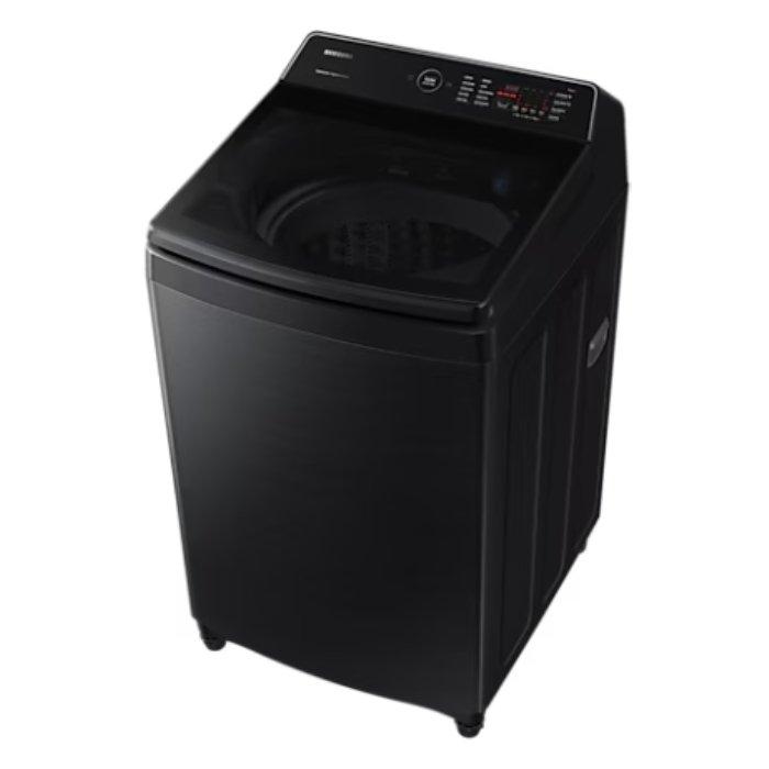 SAMSUNG Top Loader Washer with Ecobubble and Digital Inverter Technology, 16kg, WA16CG6745BV - Black