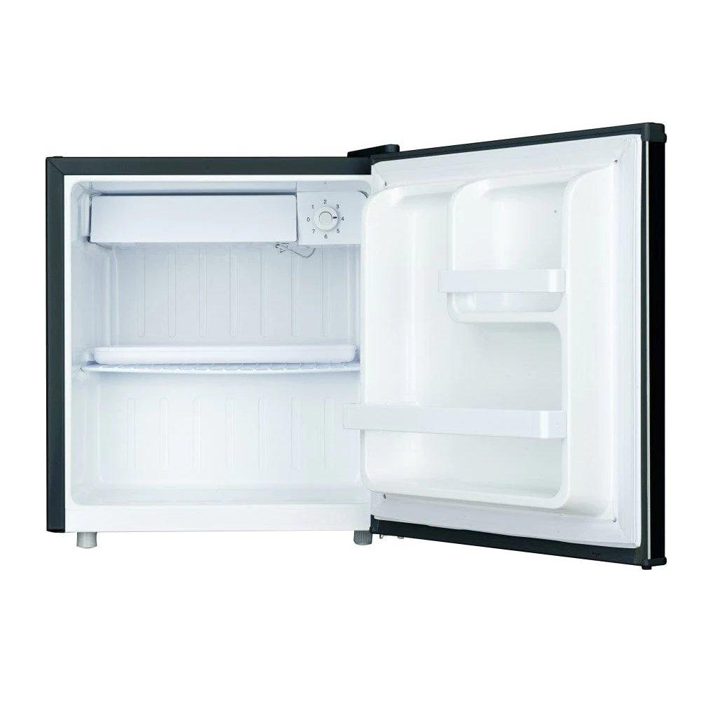 Hoover Single-Door Refrigerator, 62 L, 2.2 Cft, HSD-K62-B - Black