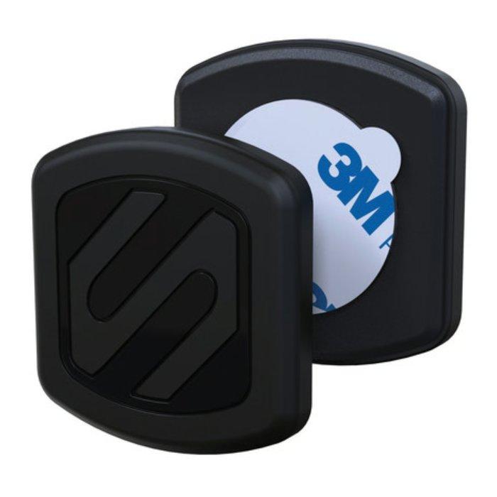 Scosche MagicMount Universal Magnetic Flush Mount Phone Holder, Phone and GPS Mount, MAGFMI - Black