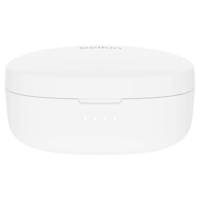 سماعات ايربودز اللاسلكية ترو ساوند فورم بولت من بيلكن، اتصال بلوتوث 5.2، AUC009btWH – أبيض