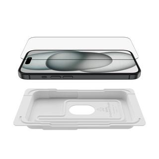 Buy Belkin screen protector ultrgls amt for 6. 1-inch iphone 15, ova131zz – clear in Kuwait