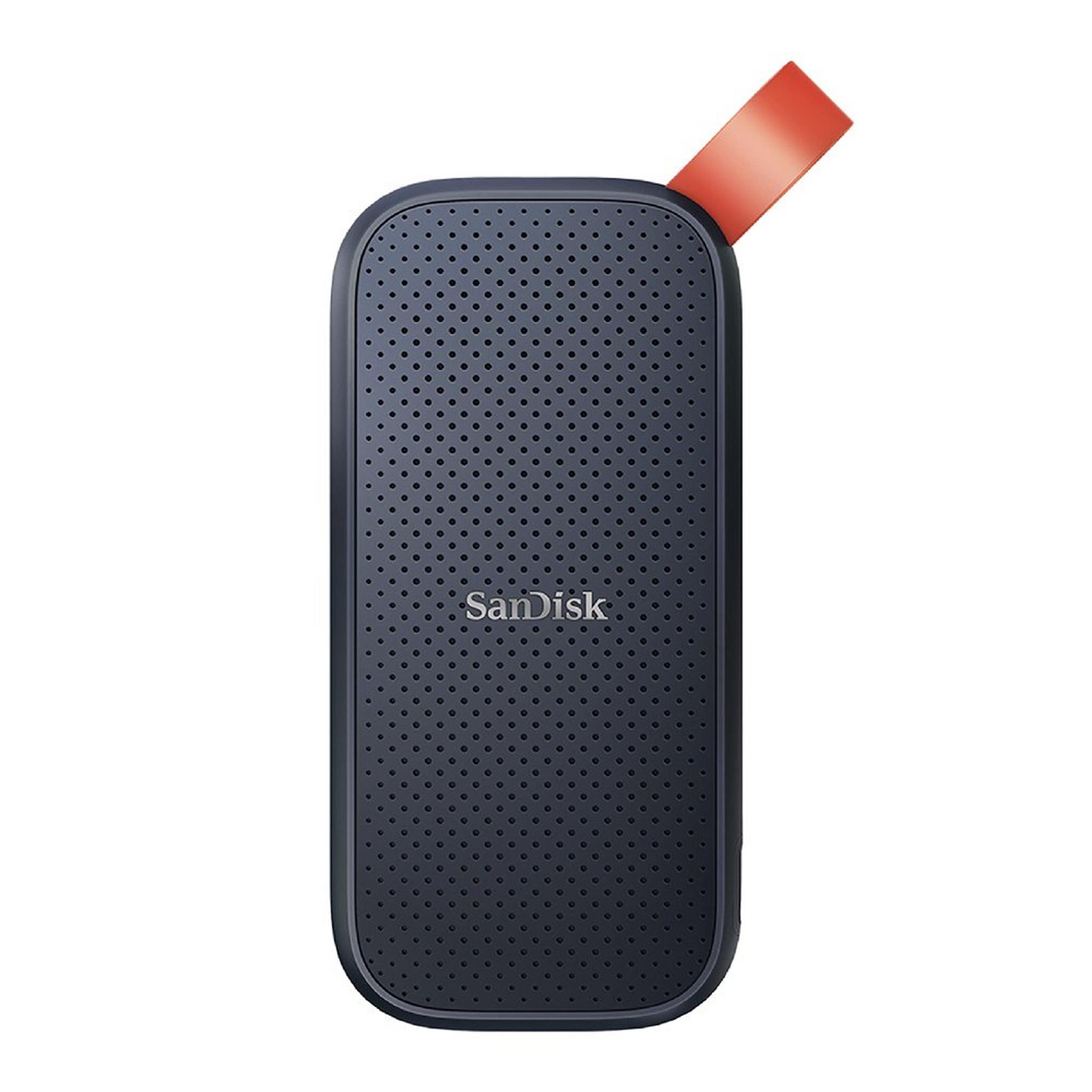 SANDISK Portable 2TB SSD Hard Drive, SDSSDE30-2T00-G26 – Blue