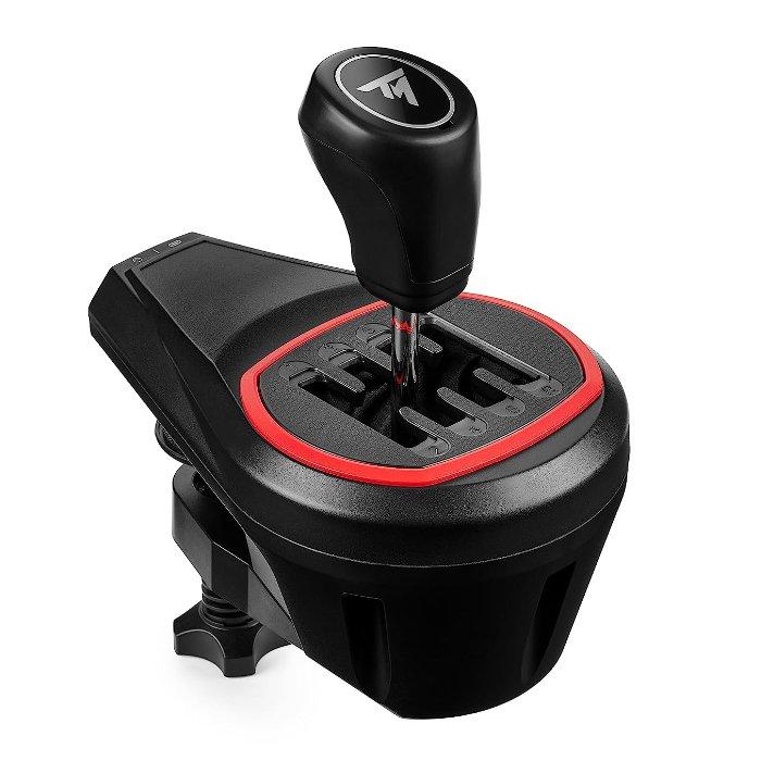 ناقل سرعات  القيادة الاضافي تي اتش8اس 8 جير لعجلة سباق الألعاب من ثراست ماستر، TM-WHL-TGT-2 - اسود