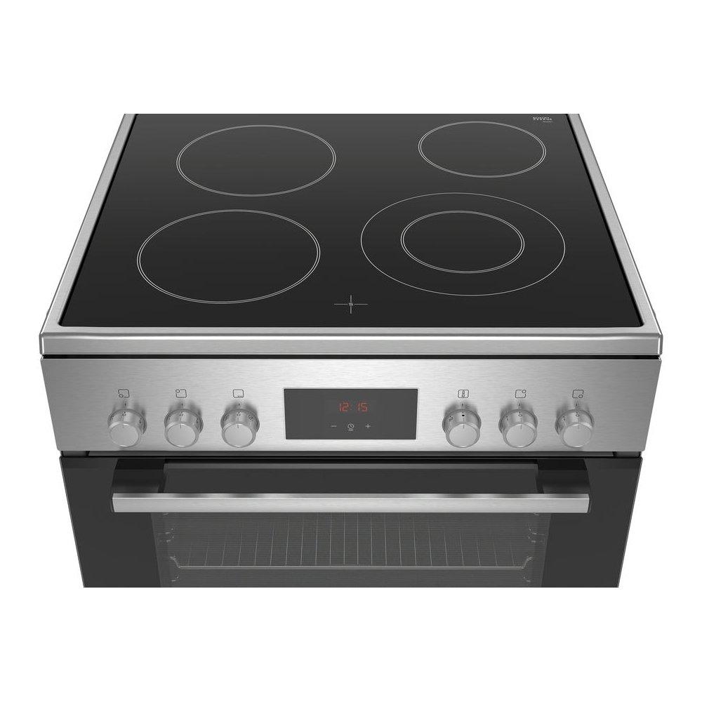 طباخ كهربائي 4 شعلات من بوش، 60×60 سم، HKQ38A150M