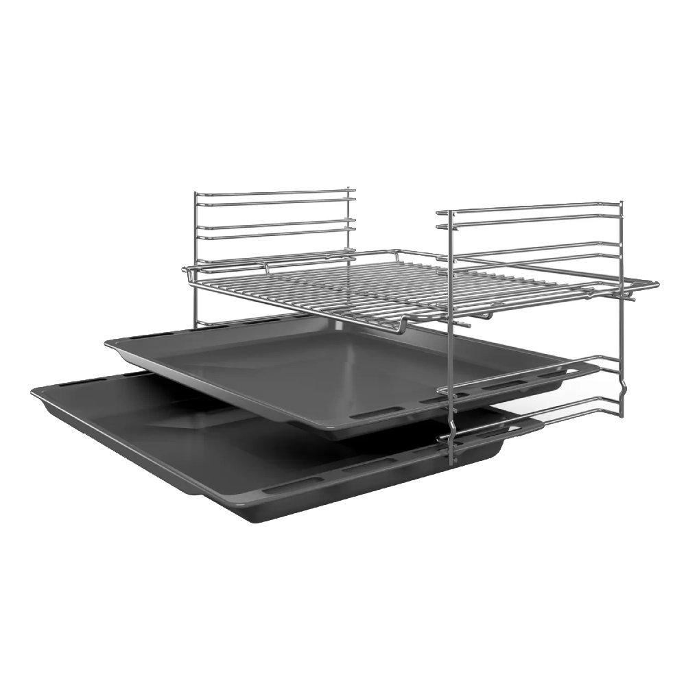 طباخ كهربائي 4 شعلات من بوش، 60×60 سم، HKQ38A150M