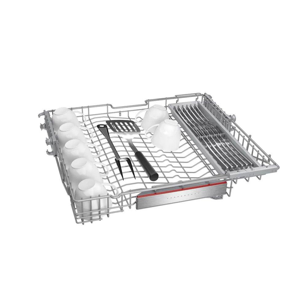 غسالة أطباق عامودية من بوش سلسلة 8، 8 برامج، 13 إعداد، SMS8ZDI48M - فضي اينوكس