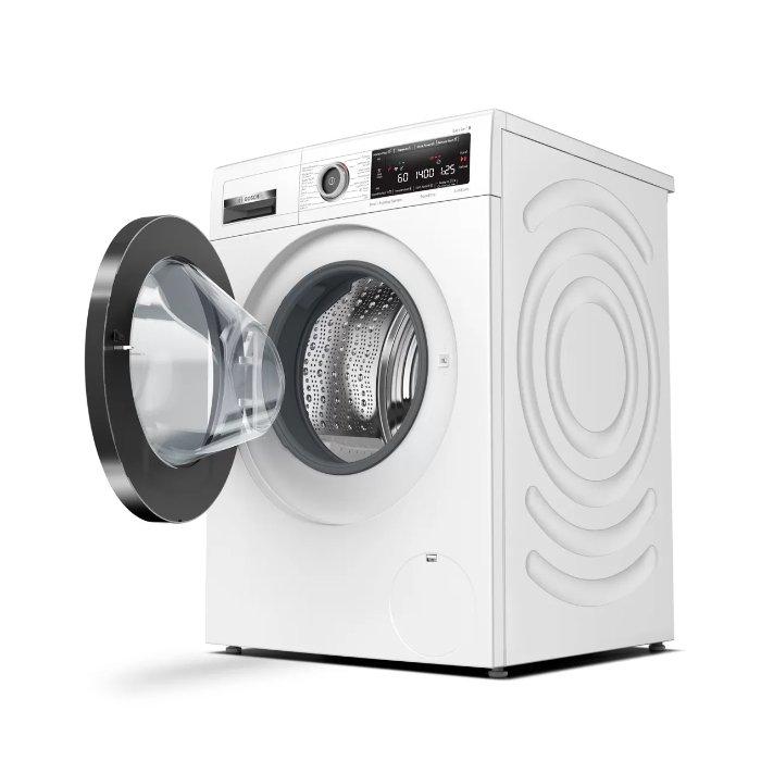 BOSCH Series 8 Front Loading Washing Machine, 9 Kg, WAV28M80GC - White