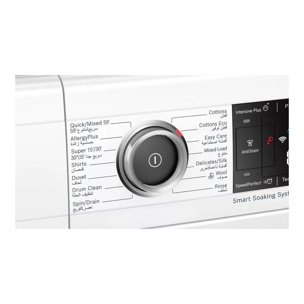 BOSCH Series 8 Front Load Washing Machine 9KgWhite Xcite