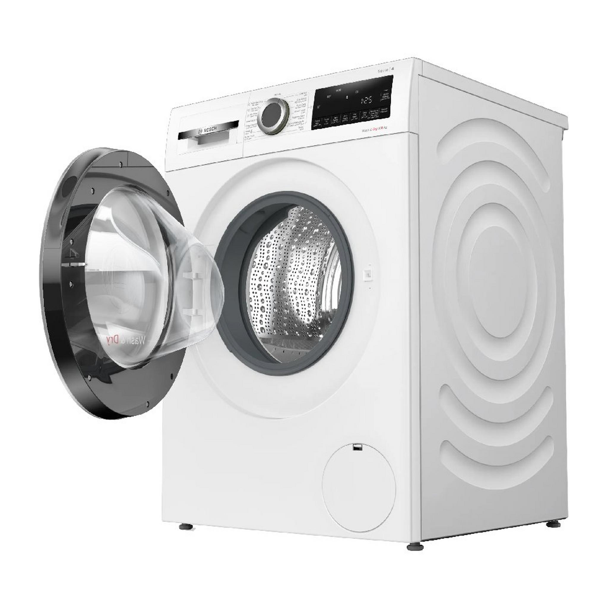 BOSCH Series 4 Front Load Washing Machine 9Kg Washing Capacity 6Kg Drying Capacity WNA244X0GC - White