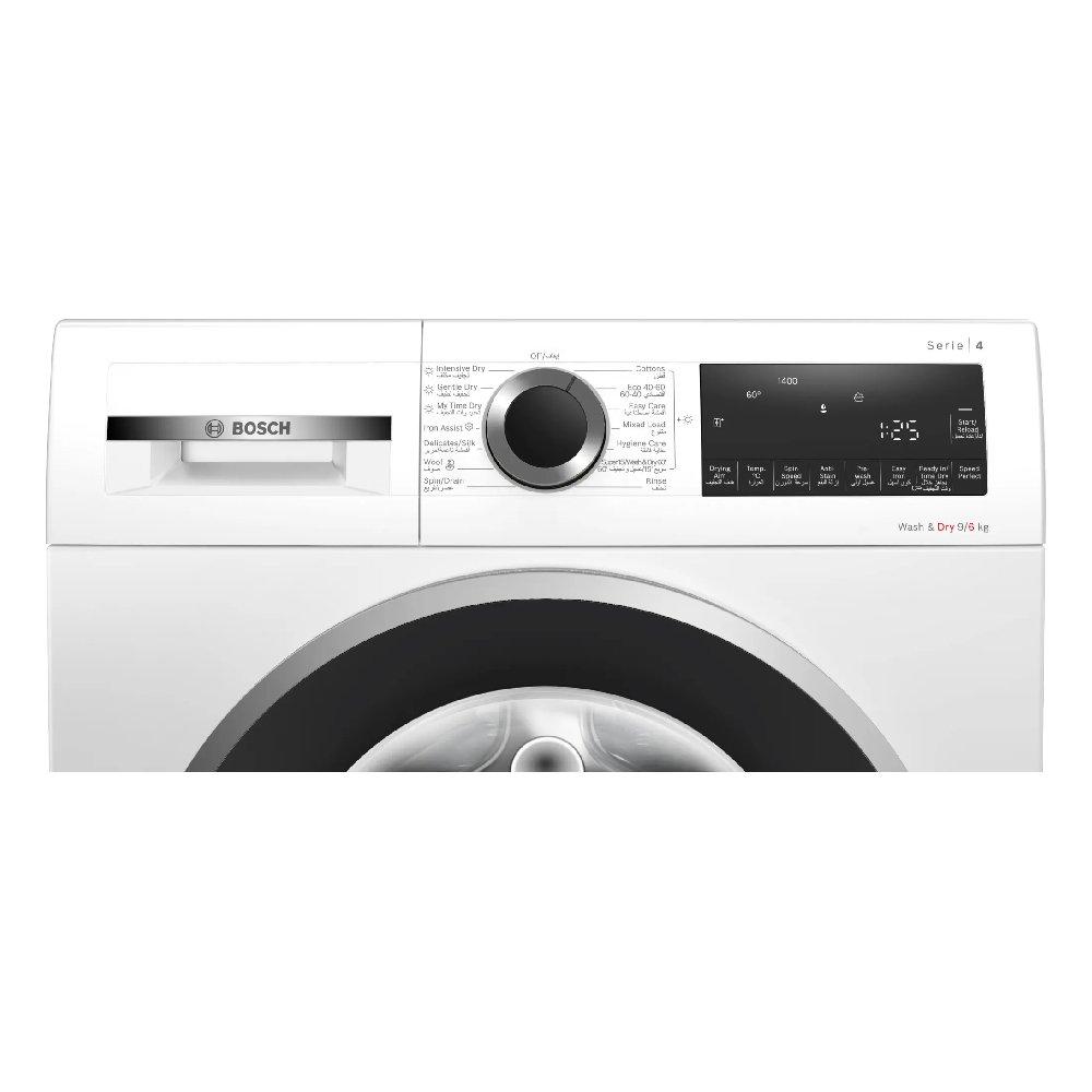 BOSCH Series 4 Front Load Washing Machine 9Kg Washing Capacity 7Kg Drying Capacity WNA244X0GC - White