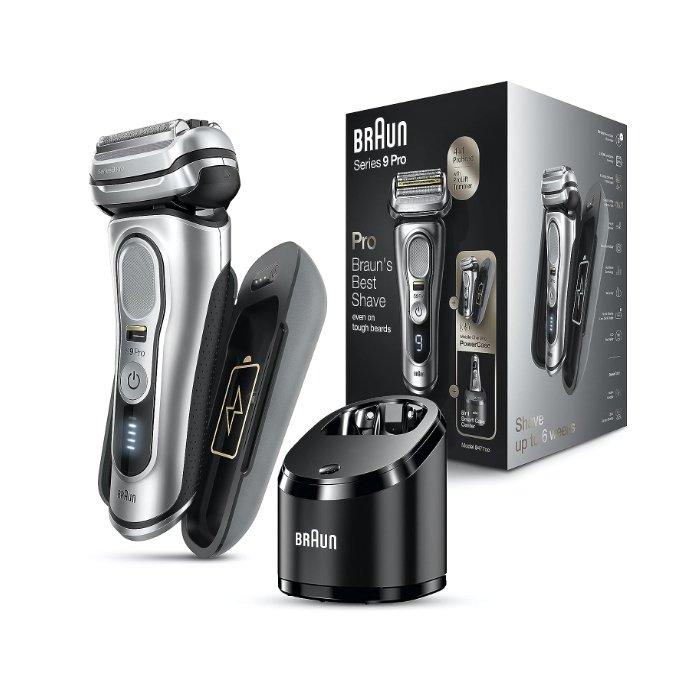 Braun Series 9 Pro Wet & Dry Shaver, 9477CC - Silver