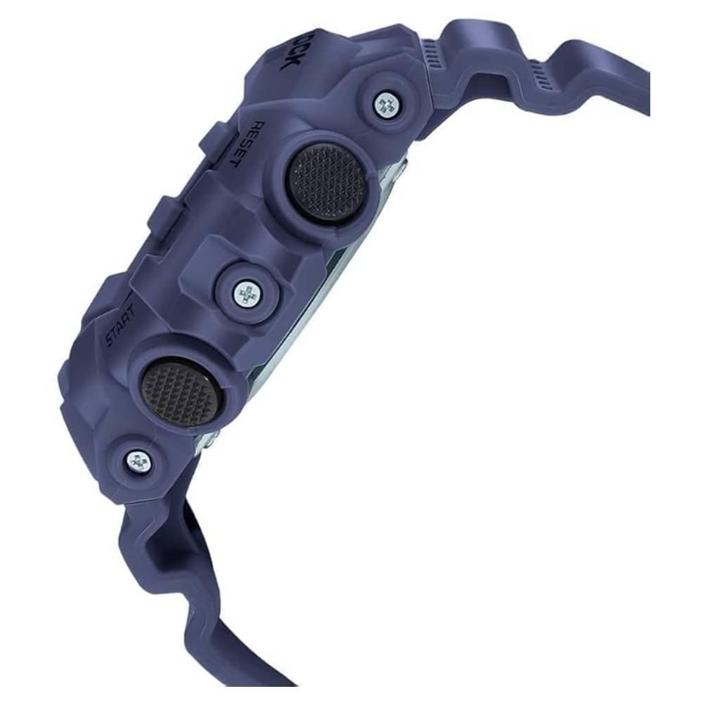 ساعة جي-شوك يوث للرجال من كاسيو ، رقمية\أنالوج، 57 مم،  GA-700CA-2ADR– أزرق داكن