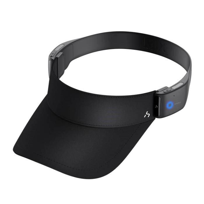 Buy Havit hakii mixv smart, bluetooth visor headphones size s – black in Kuwait