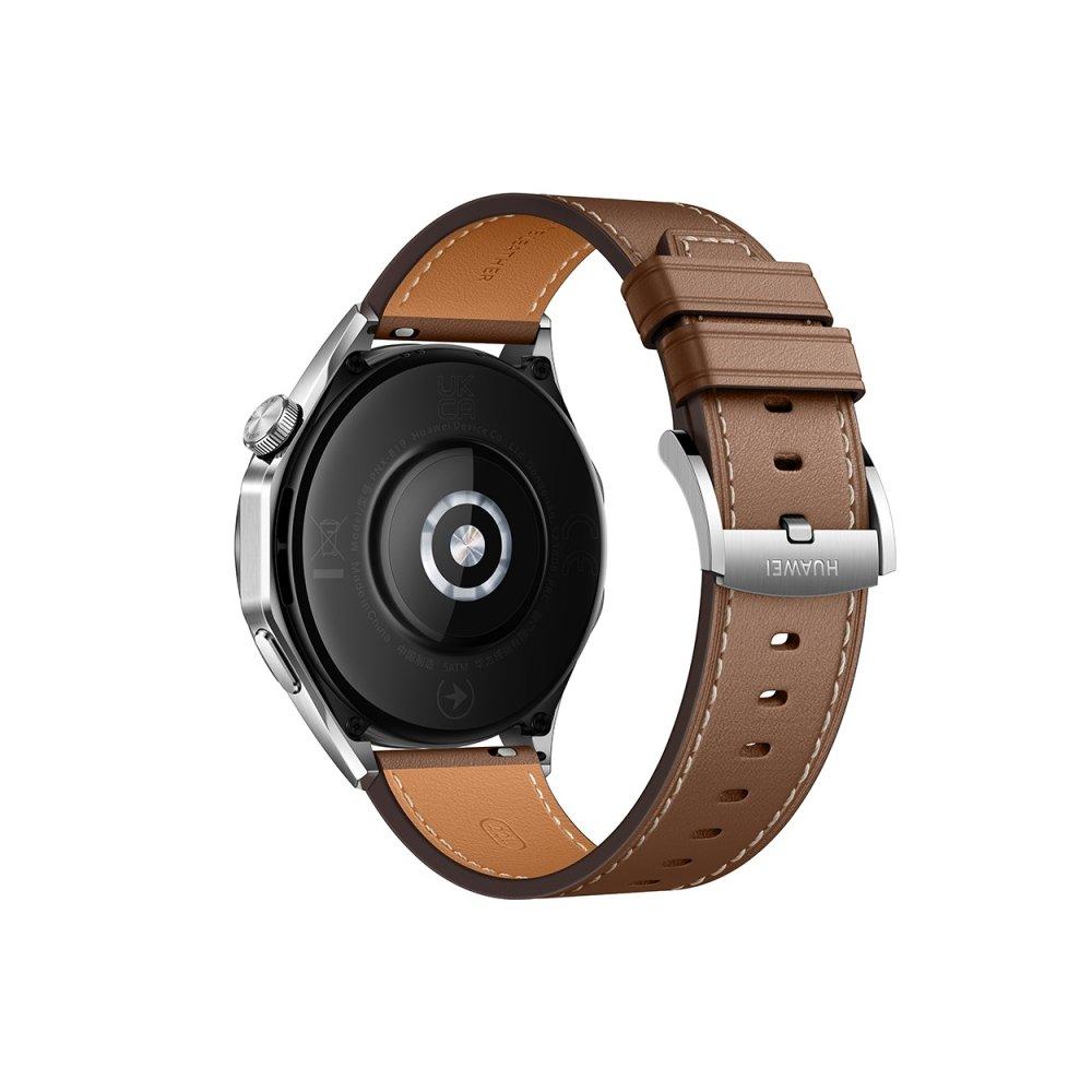 سوار ساعة هواوي ايزي فيت 2 جي تي 4 من الجلد مقاس 46 ملم، EasyFit 2-22L2 – بني