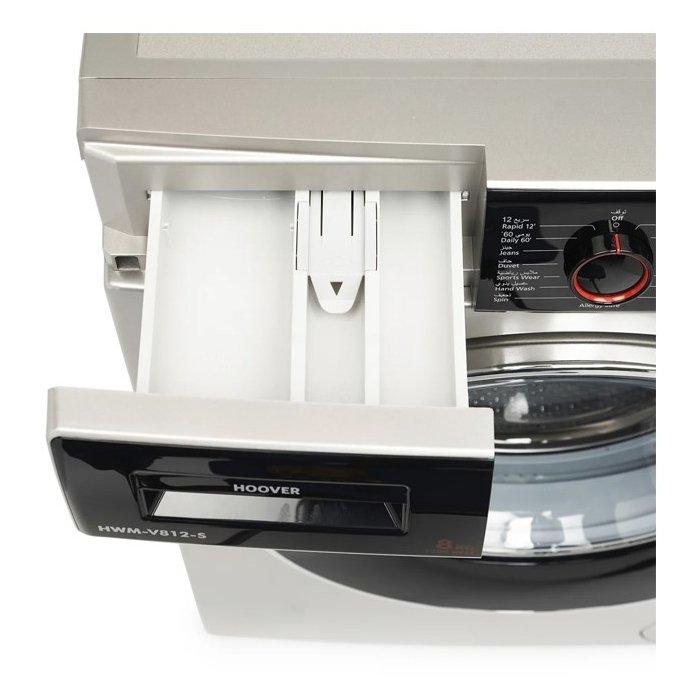 Hoover Front Load Washing Machine8 kg HWM-V812-S - Silver