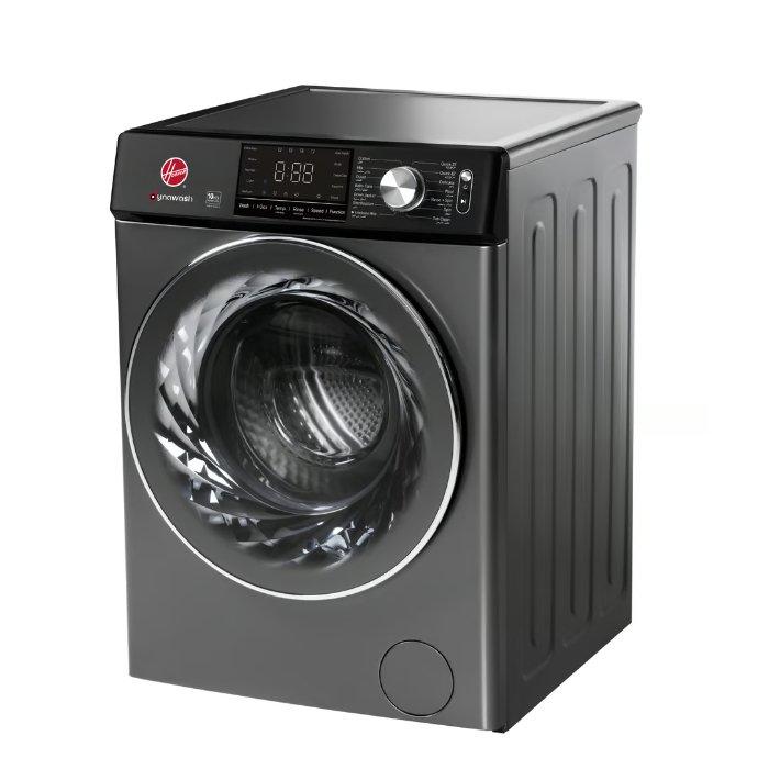 Hoover Front Load Washing Machine, 9 Kg, 15 Programs, HWM-S914ID-S - Silver