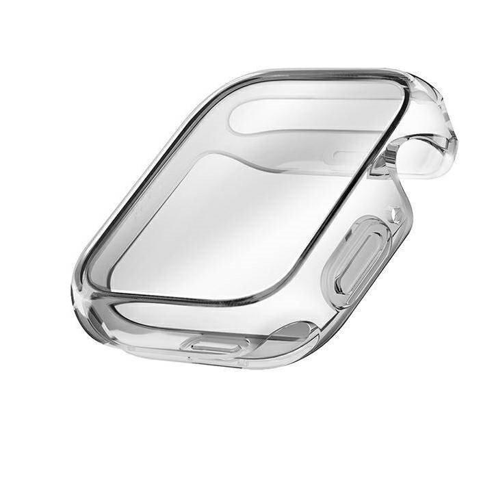 غطاء حماية لساعة ابل من يونيك, 45 ملم - رمادي