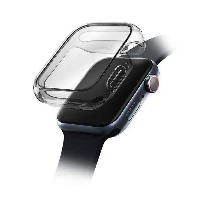 غطاء حماية لساعة ابل من يونيك, 45 ملم - رمادي