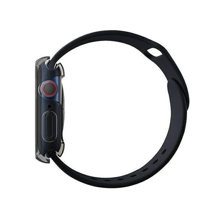 غطاء حماية لساعة ابل من يونيك, 45 ملم - رمادي