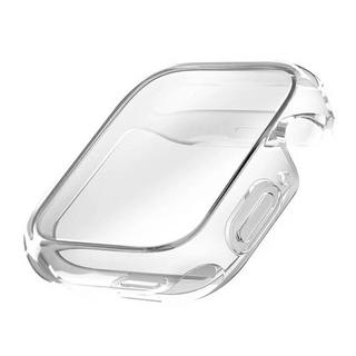 Buy Uniq apple watch case with screen protecter, 45mm – clear in Kuwait