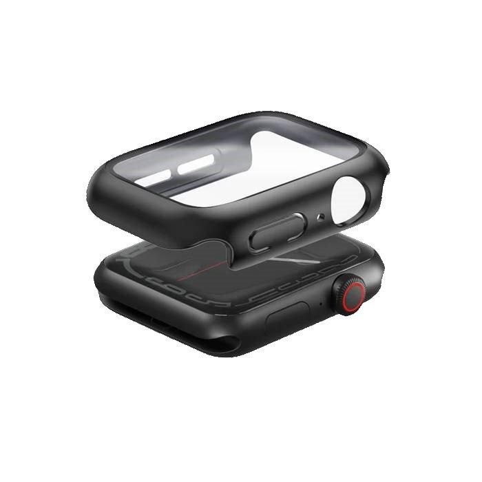 Uniq Nautic Apple Watch Screen Protector 45mm, 8886463684672 – Black