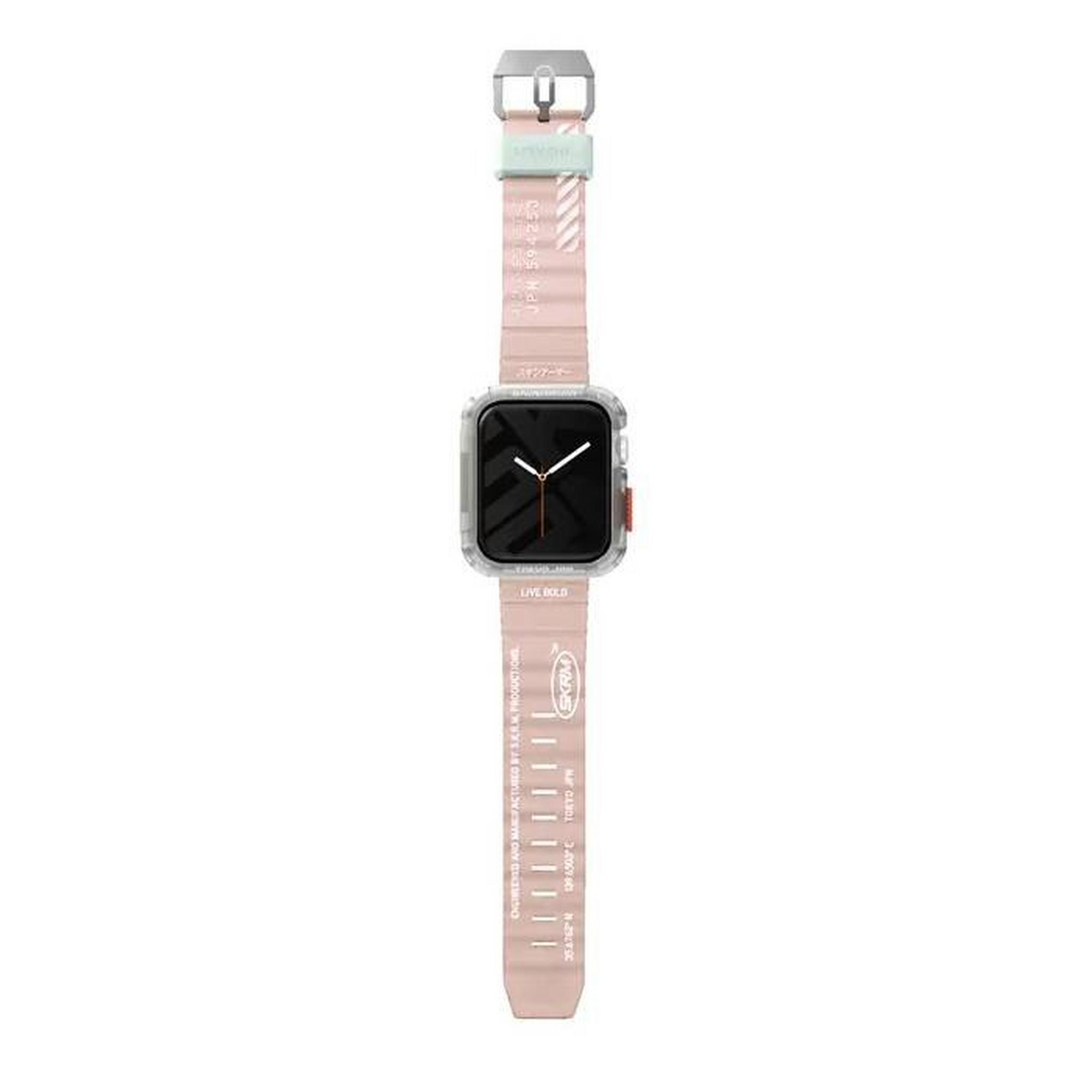 SKINARMA Apple Watch Strap 45/44/42 mm, 8886461243413 – Pink