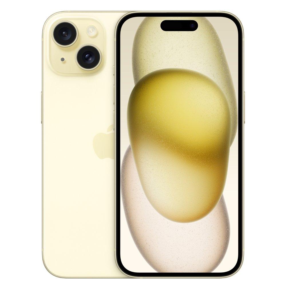 Buy Apple iphone 15 6. 1-inch 256gb yellow in Kuwait