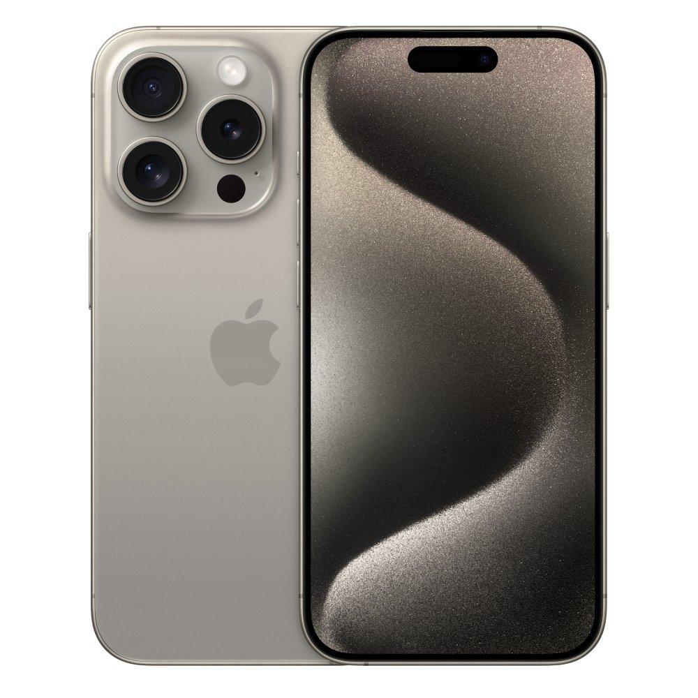 Buy Apple iphone 15 pro 6. 1-inch 128gb natural titanium in Kuwait