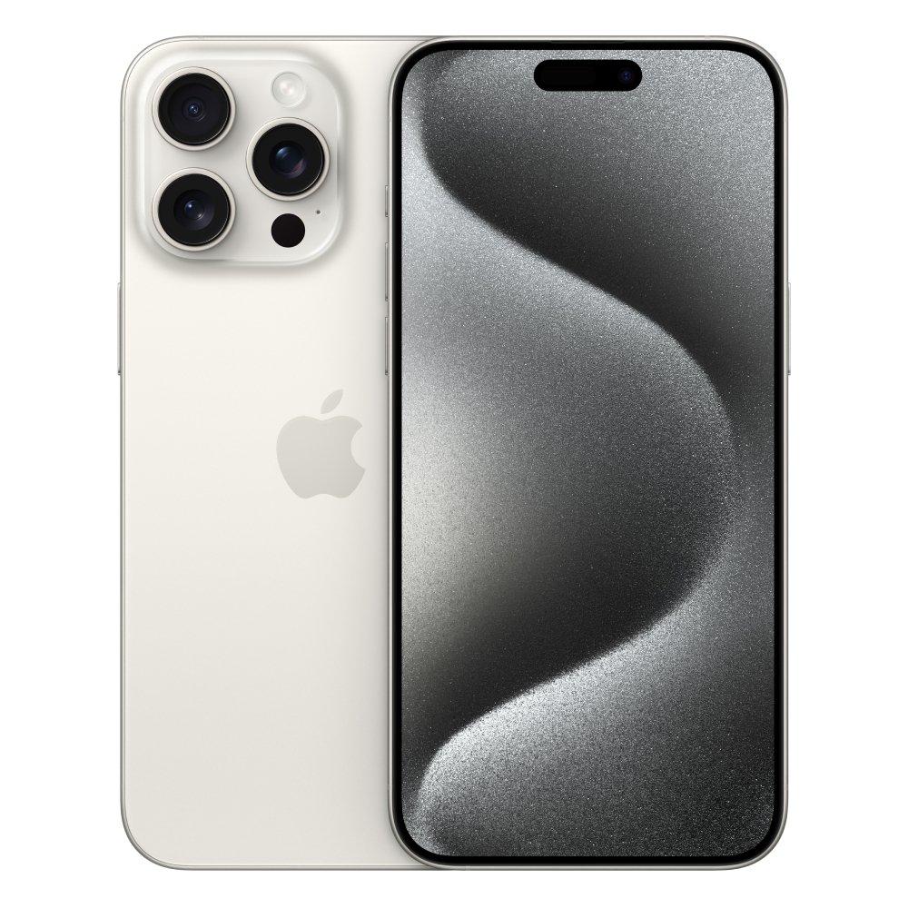 Buy Apple iphone 15 pro max 6. 7-inch 512gb white titanium in Kuwait