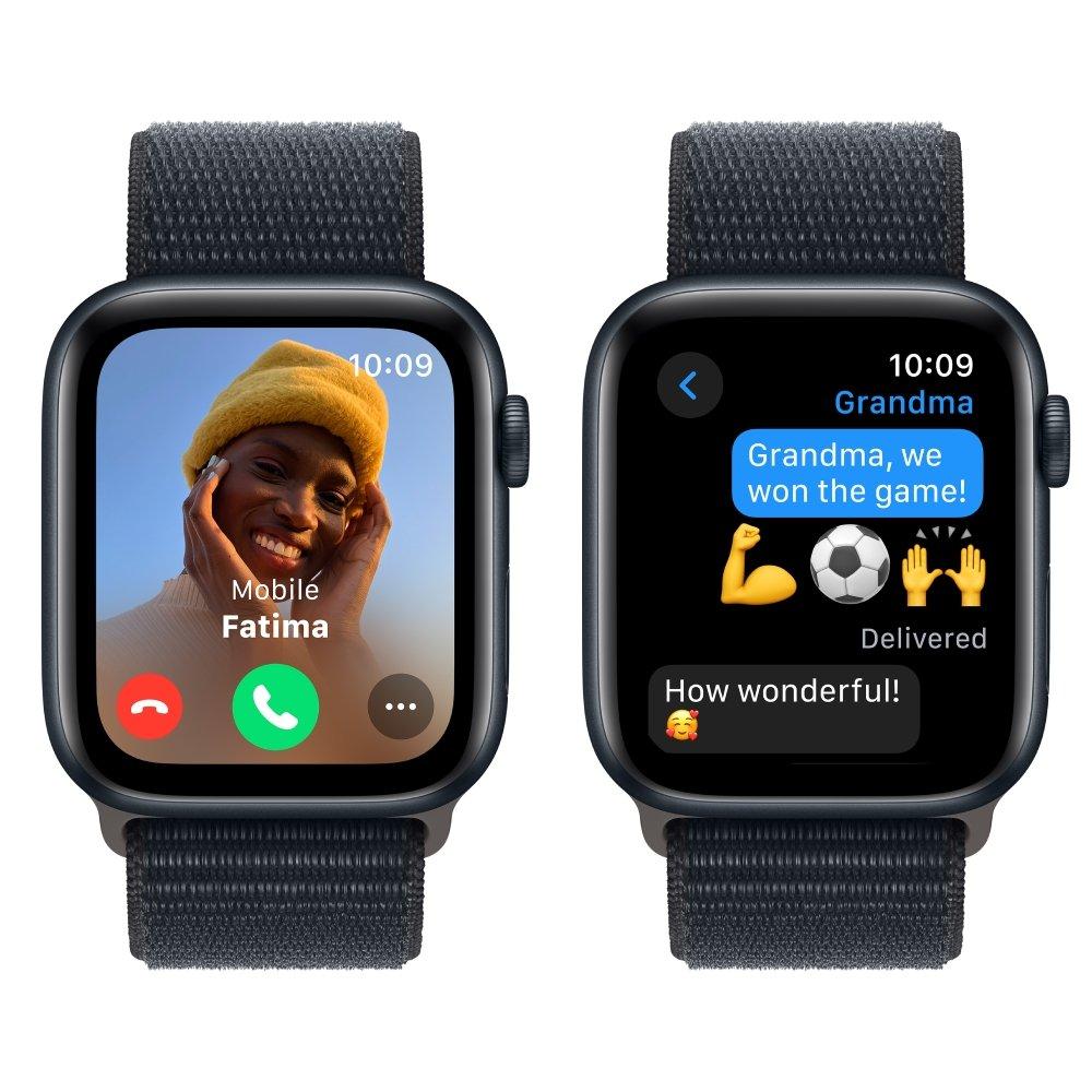 Pre-Order Apple Watch SE GPS 40mm Midnight Aluminium Case with Midnight Sport Loop