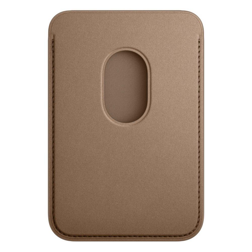 Apple iPhone Fine Woven Wallet with MagSafe Taupe