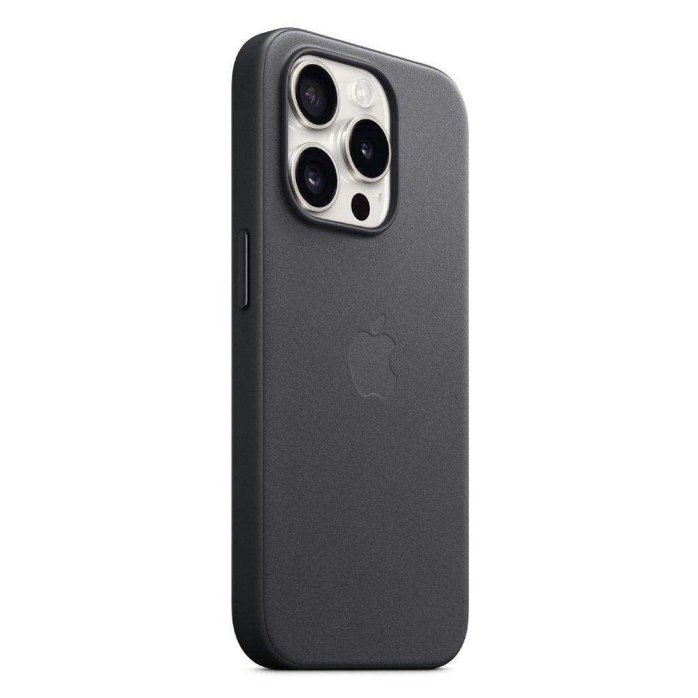 Apple iPhone 15 Pro Fine Woven Case With Magsafe - Black