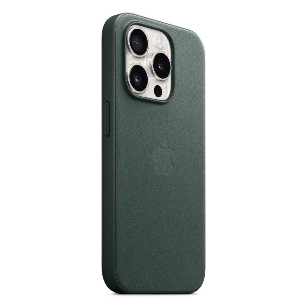 غطاء آيفون 15 برو مع ماج سيف من ابل - أخضر