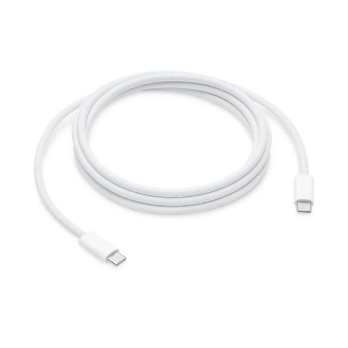 Buy Apple usb-c charge cable 2m, 240w, mu2g3zm/a - white in Kuwait