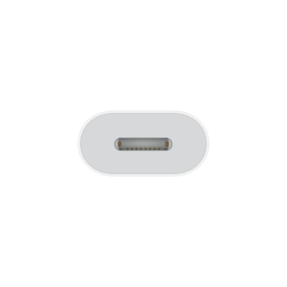 Buy Apple usb-c to lightning adapter, muqx3zm/a - white in Kuwait