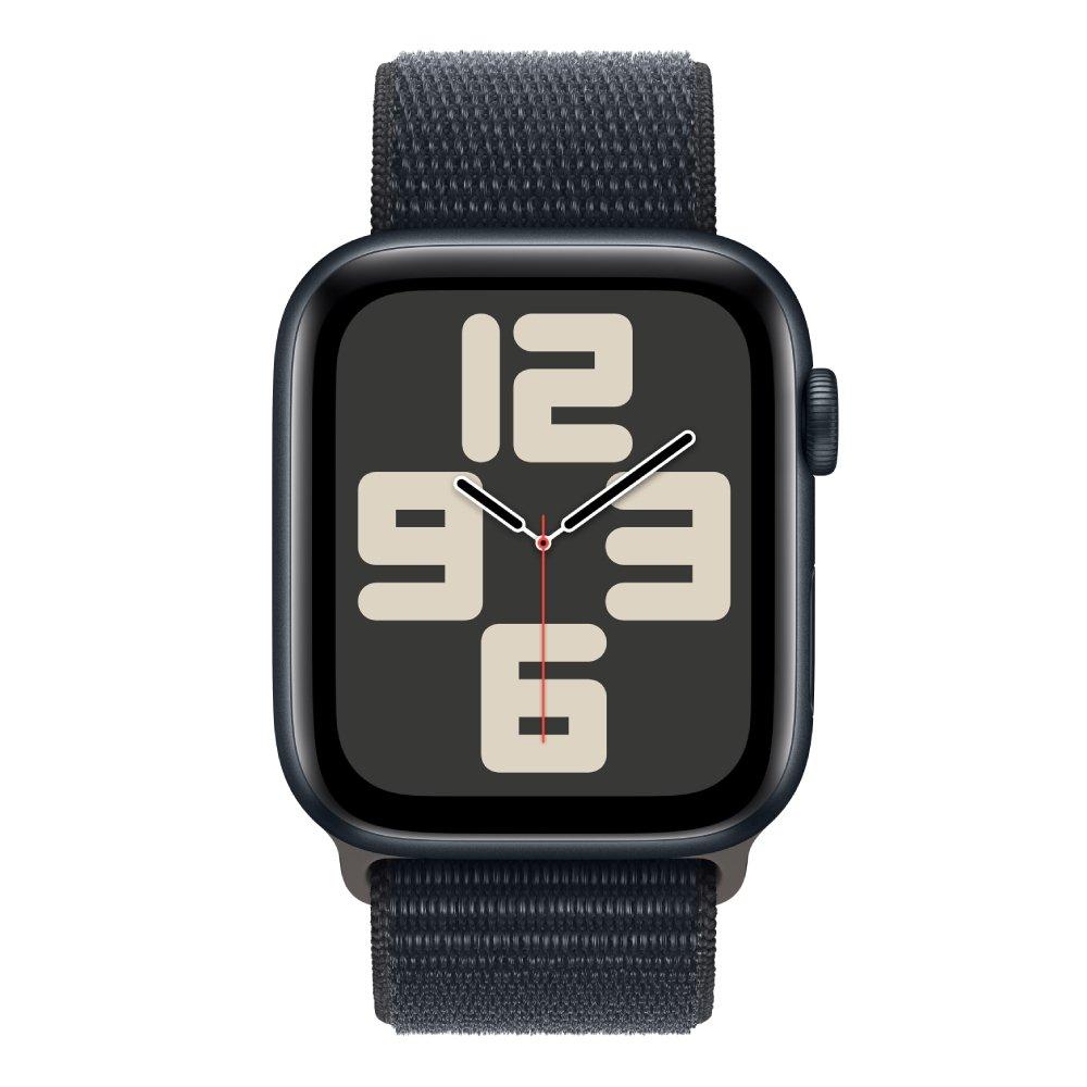 Apple Watch SE GPS 40mm Midnight Aluminium Case with Midnight Sport Loop